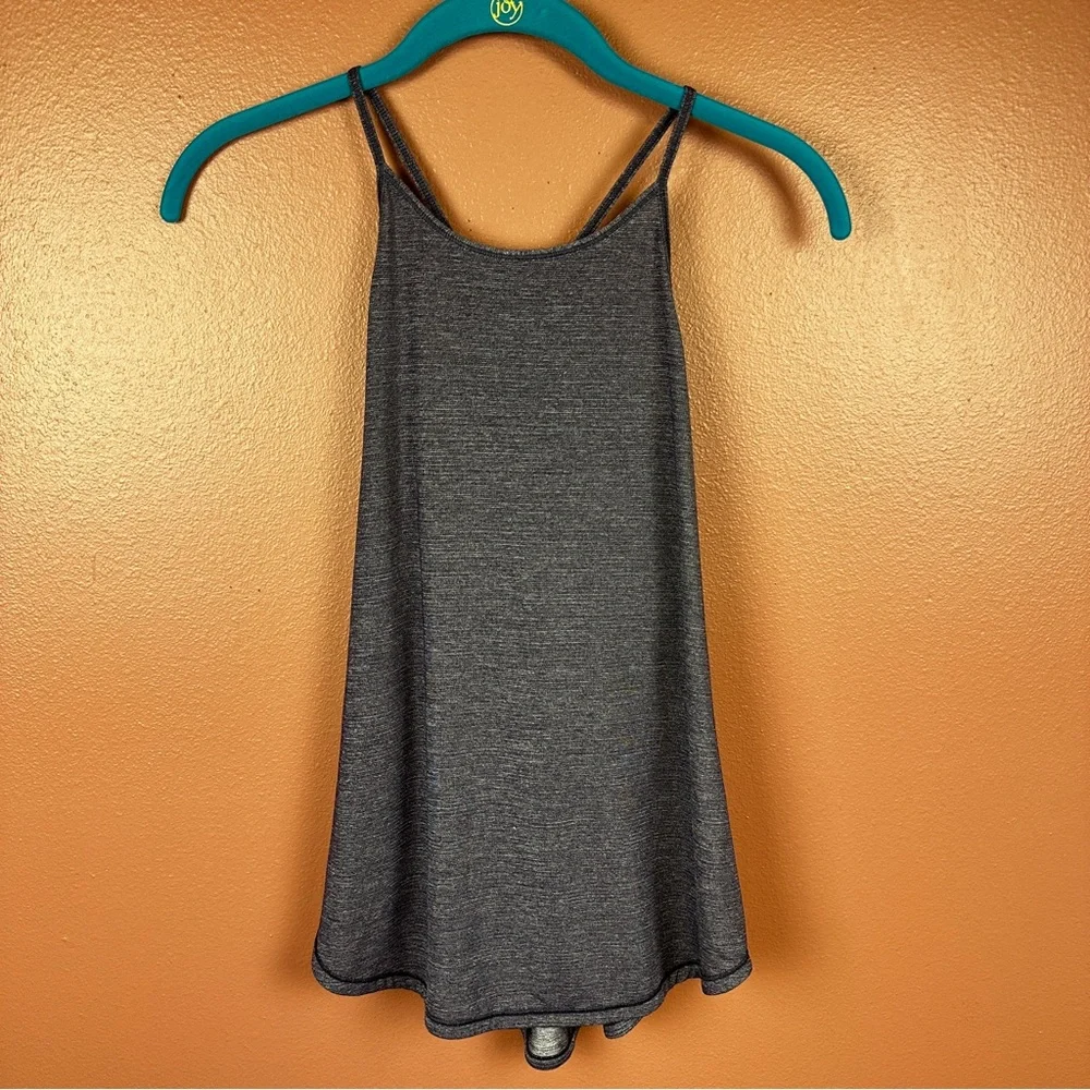 Lululemon Fast As Light Singlet Heathered Midnight Purple Size 6 - Picture 3 of 7